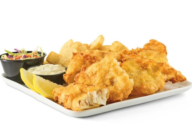 red robin fish and chips