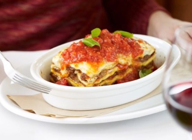 romano's macaroni grill lasagna bolognese