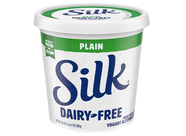 Silk Plain Soymilk Dairy-Free Yogurt Alternative