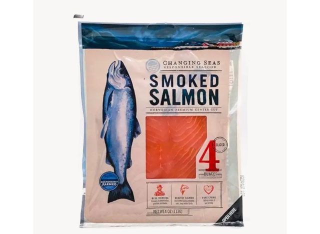 smoked salmon