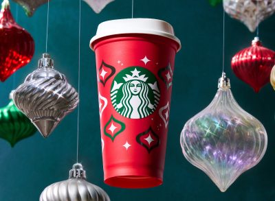 starbucks reusable red cup