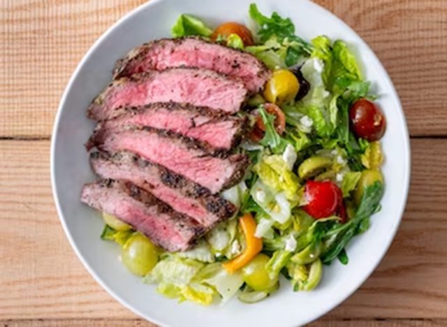 Tender Greens, Mediterranean Steak Salad