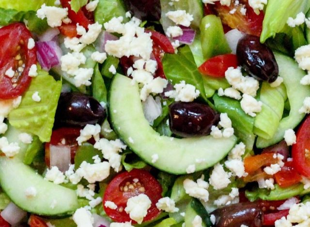 tossed greek salad