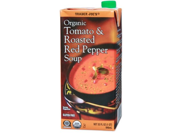 trader joe's tomato roasted red pepper soup