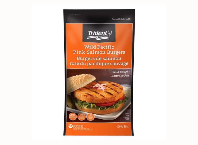 Trident Seafoods Wild Pacific Salmon Burgers