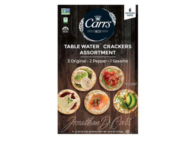 water crackers