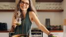 happy woman following healthy diet, concept of diet changes that can add 10 years to your life