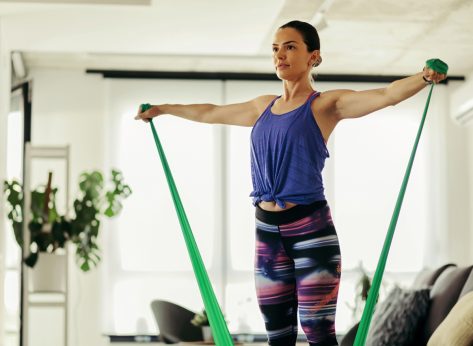 10 Resistance Band Exercises To Tone &lsquo;Turkey Wings&rsquo;