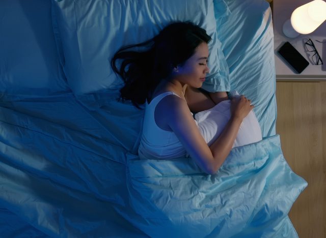 woman sleeping