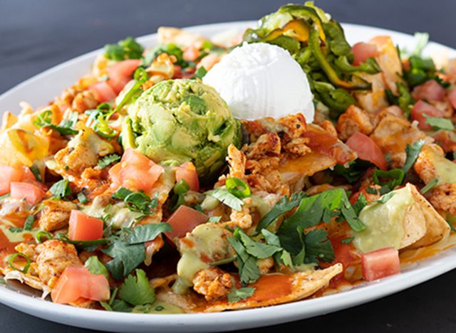 Chicken Nachos at Yard House