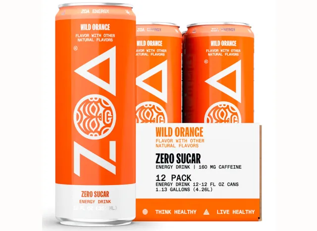 Zoa Wild Orange Energy Drink 