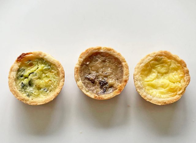 American Bistro Vegetarian Mini Quiche Trio Pastries at Whole Foods Market