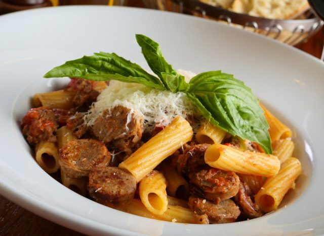 Rigatoni Bolognese at Biaggi's