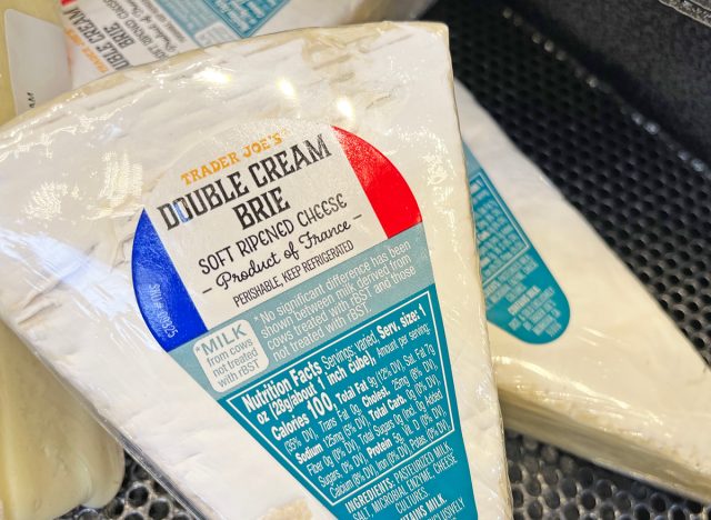 trader joe's double cream brie