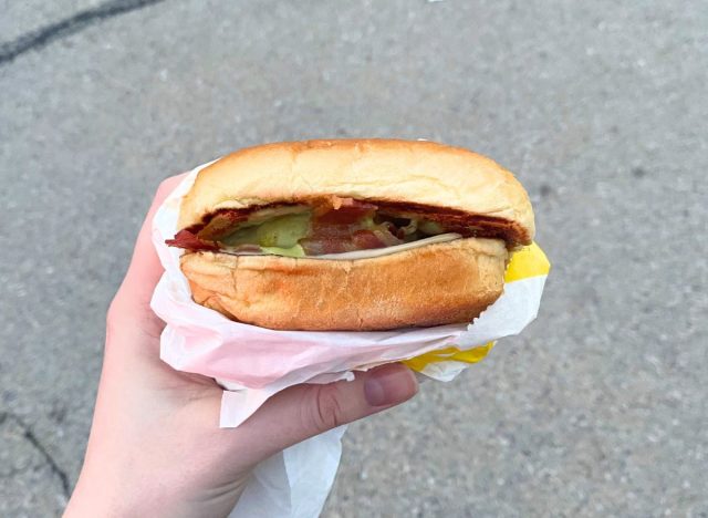 CosMc's Creamy Avocado Tomatillo Sandwich