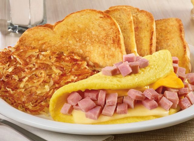 Denny's build your own omelet