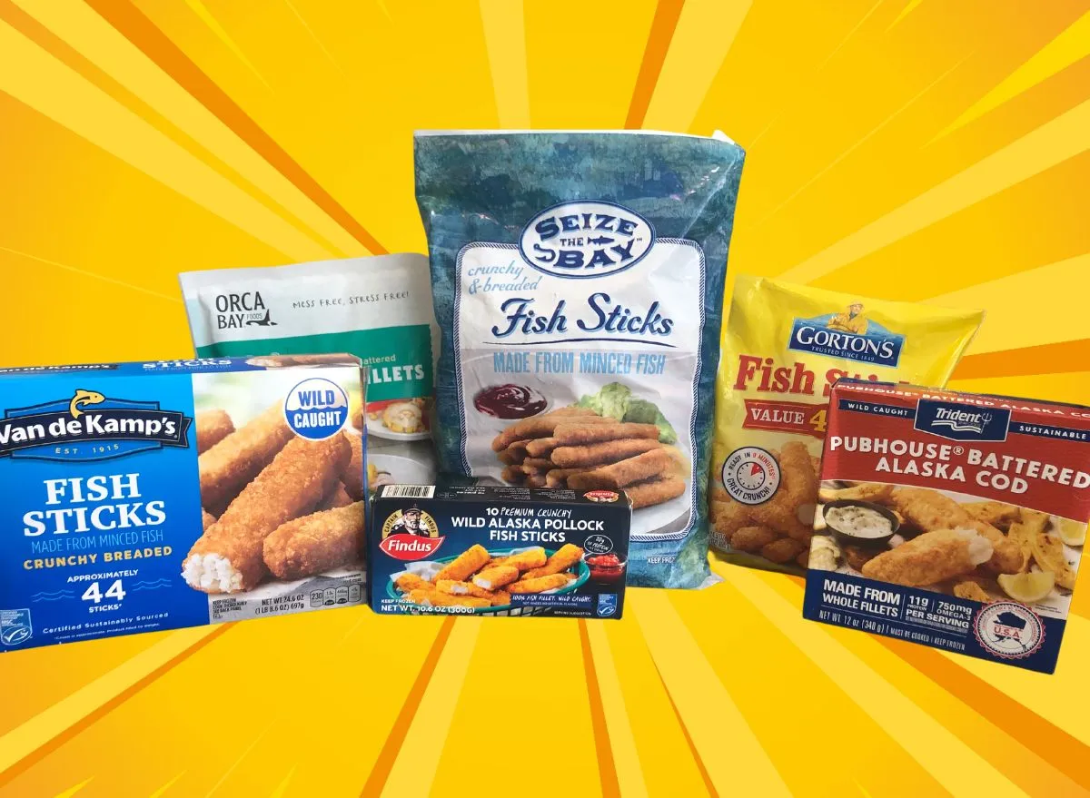 I Tried 6 Frozen Fish Sticks & One Was Perfectly Buttery & Tender