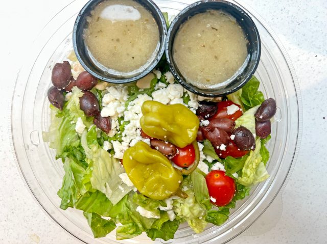 panera greek salad