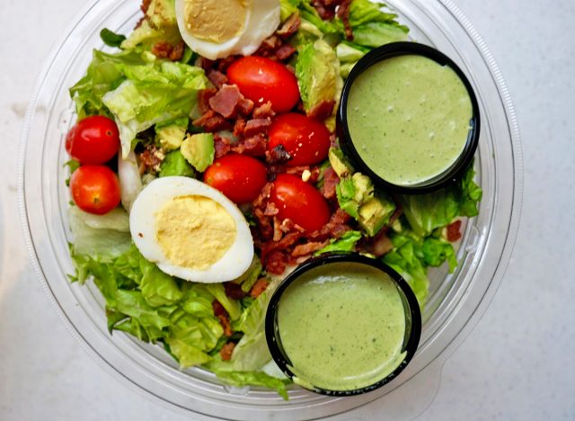 Green Goddess Cobb Salad with Chicken at Panera Bread