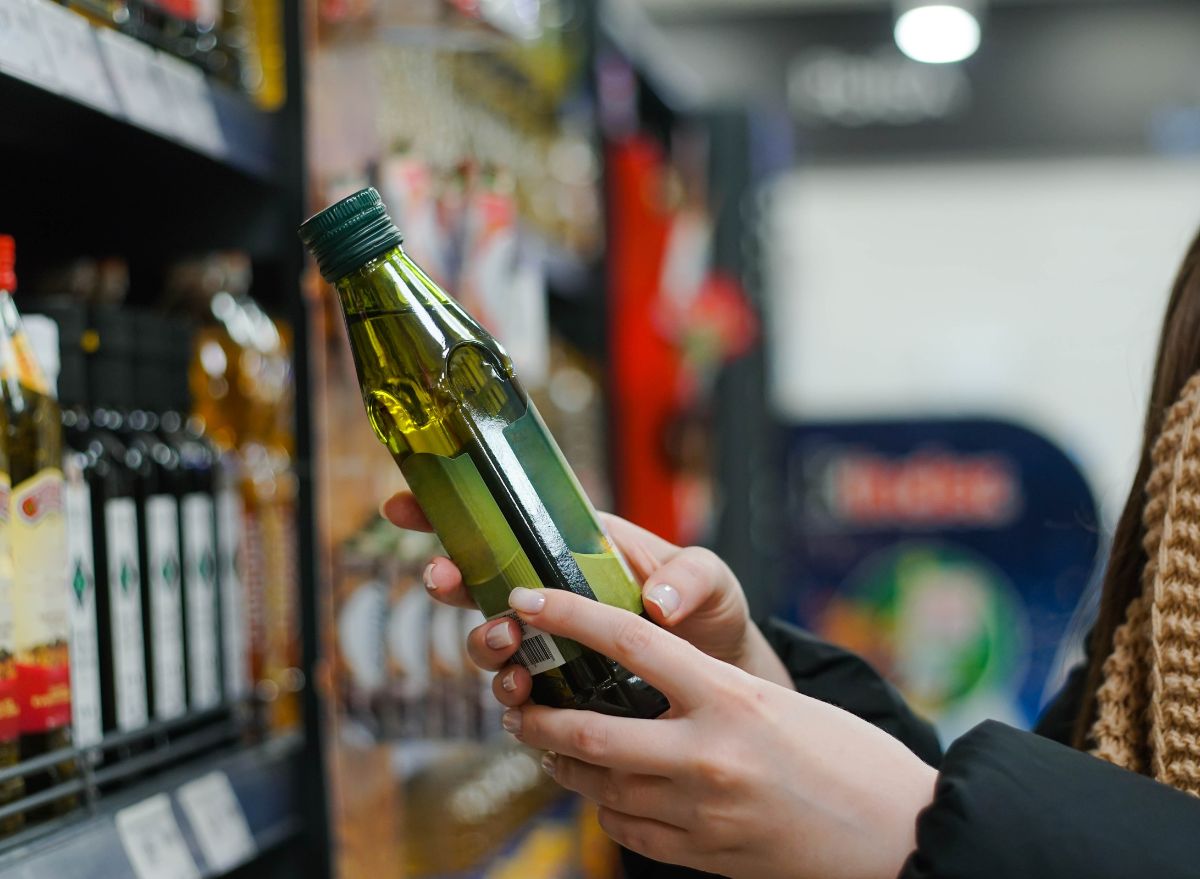Grocery store olive oil