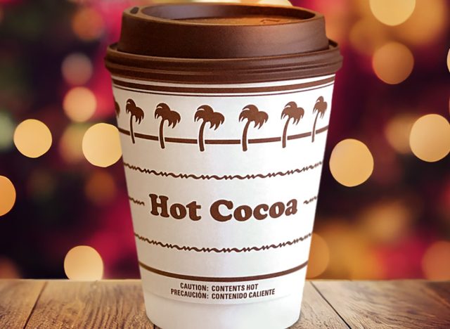 Hot Cocoa at In-N-Out