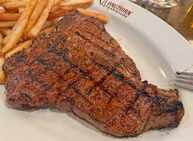 Fire-Grilled T-Bone at LongHorn Steakhouse