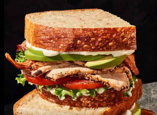 Panera BLT sandwich