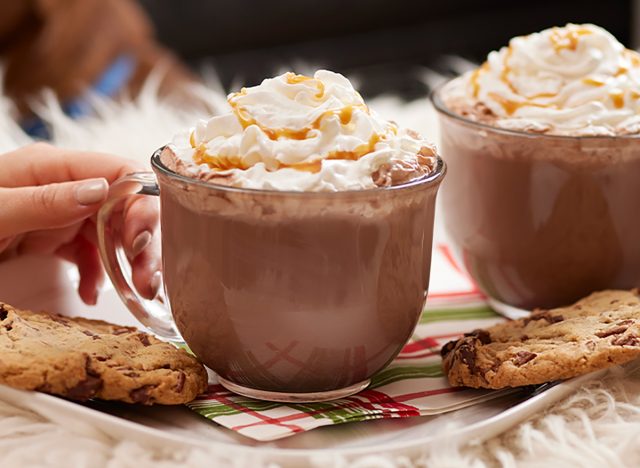 Hot chocolate at Panera