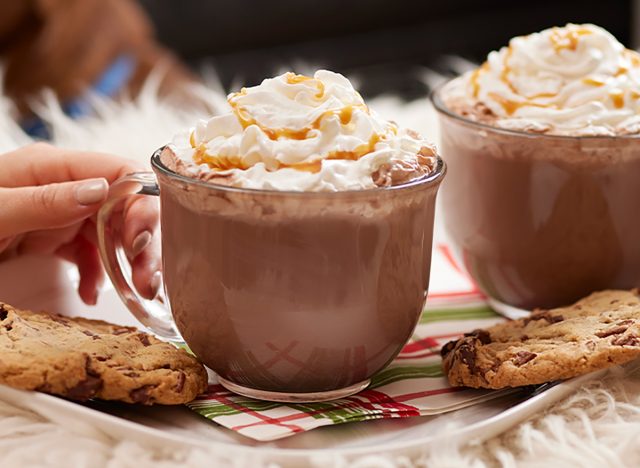 Hot chocolate at Panera