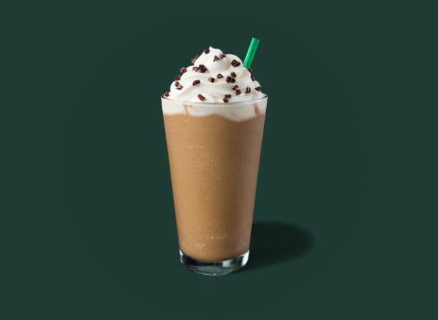 Peppermint mocha frap