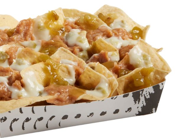 Queso Nachos at Del Taco