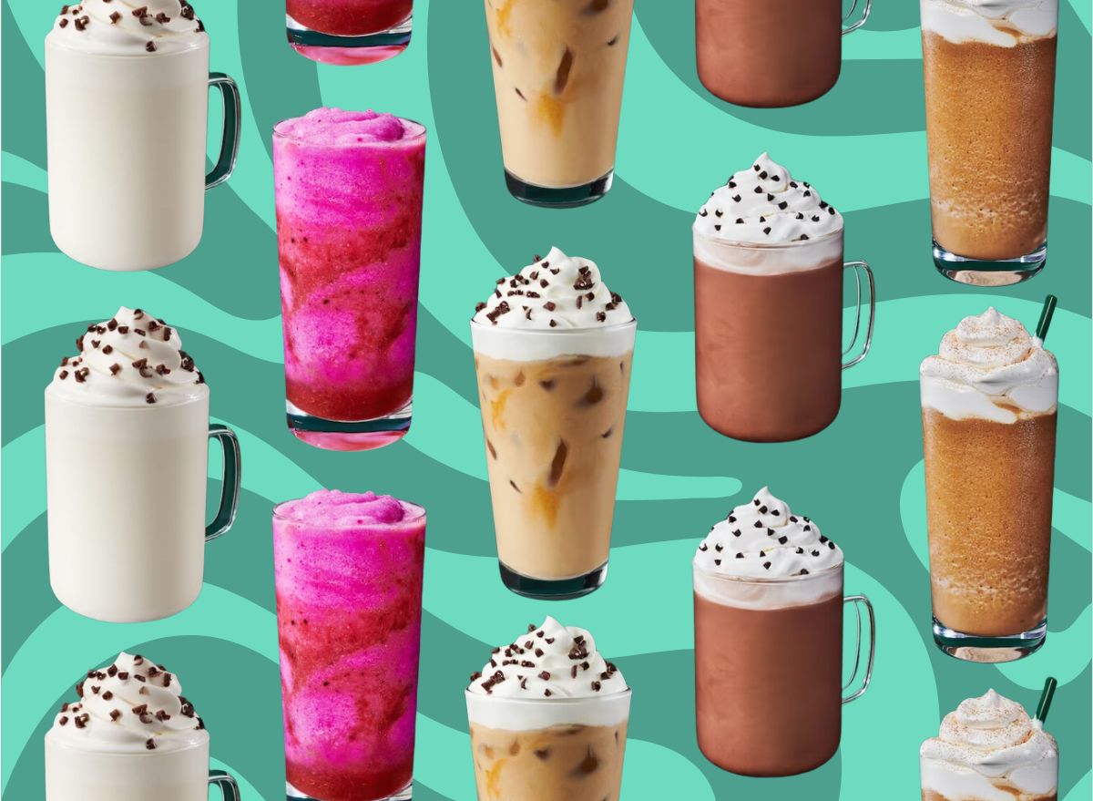 Every Starbucks Coffee Drink—Ranked by Sugar Content