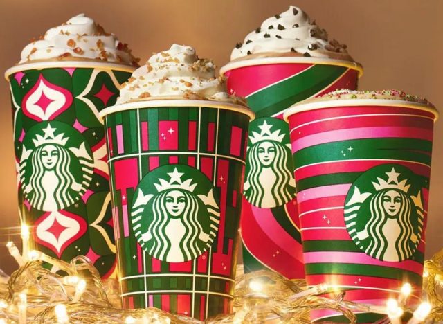 Starbucks holiday drinks