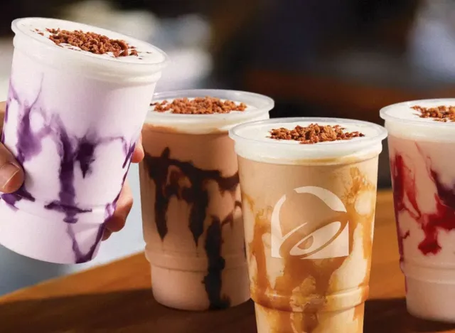 Taco Bell Churro Chillers & Coffee Chillers