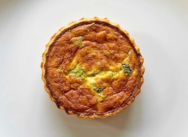 Trader Joe's Broccoli and Cheddar Cheese Quiche