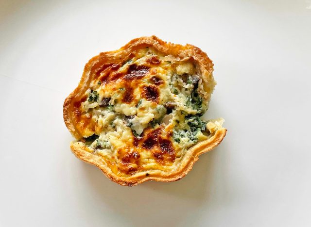 Trader Joe's Mixed Mushroom & Spinach Quiche