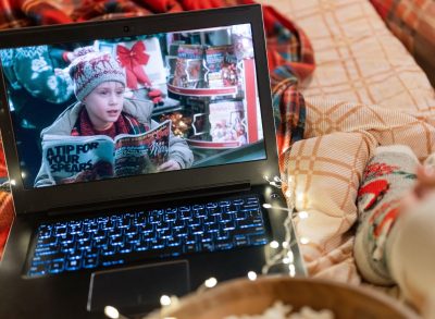 Watching 'Home Alone' on computer
