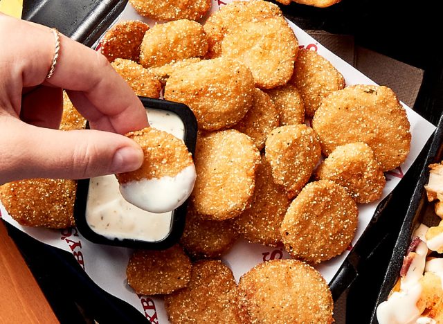 Fried pickles at Zaxby's