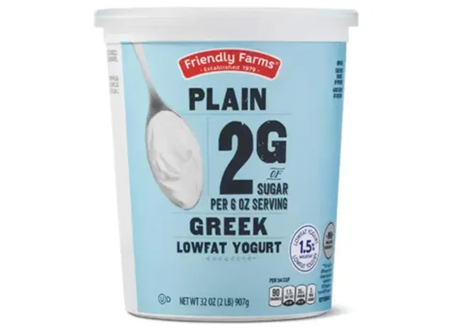 ALDI's Friendly Farms Low Sugar Greek Yogurt