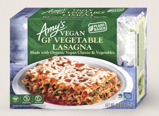 Amy's Vegan Gluten Free Vegetable Lasagna 