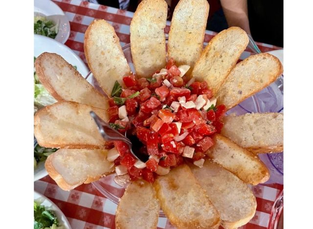 buca di beppo bruschetta