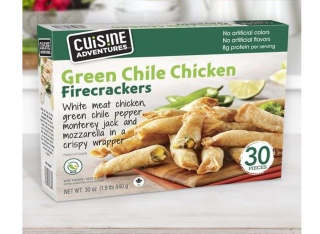 cuisine adventures green chile chicken firecrackers