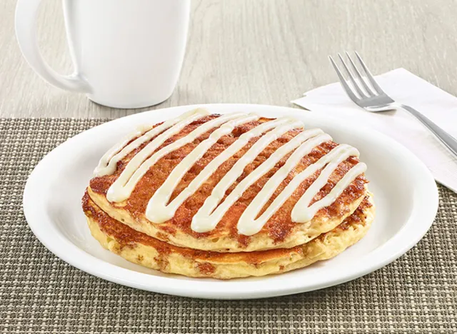 Denny's Cinnamon Roll Pancakes 