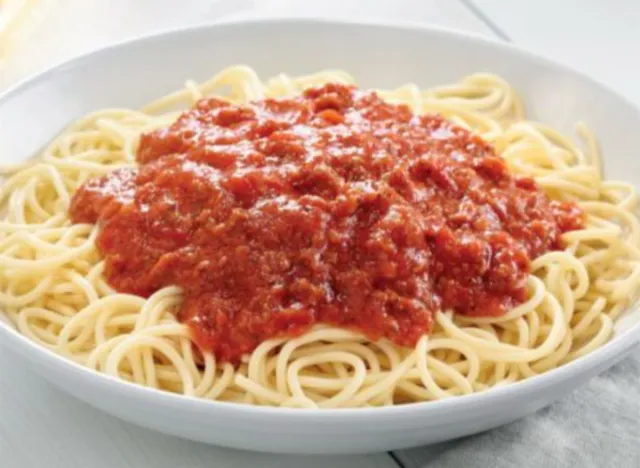 Fazoli's Spaghetti and Meat Sauce