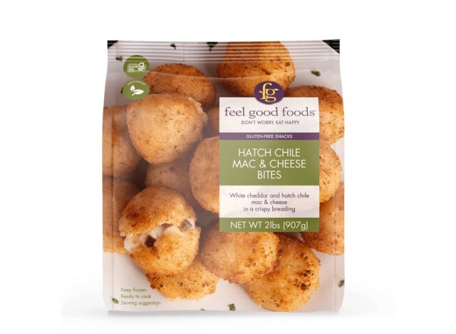 feel good foods hatch chile mac n cheese bites