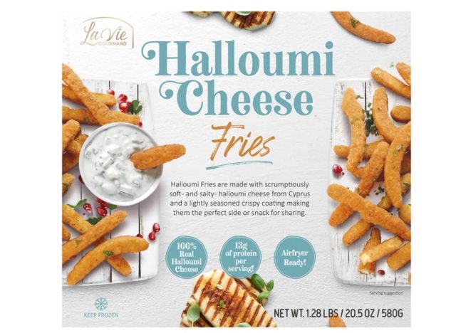 la vie halloumi cheese fries