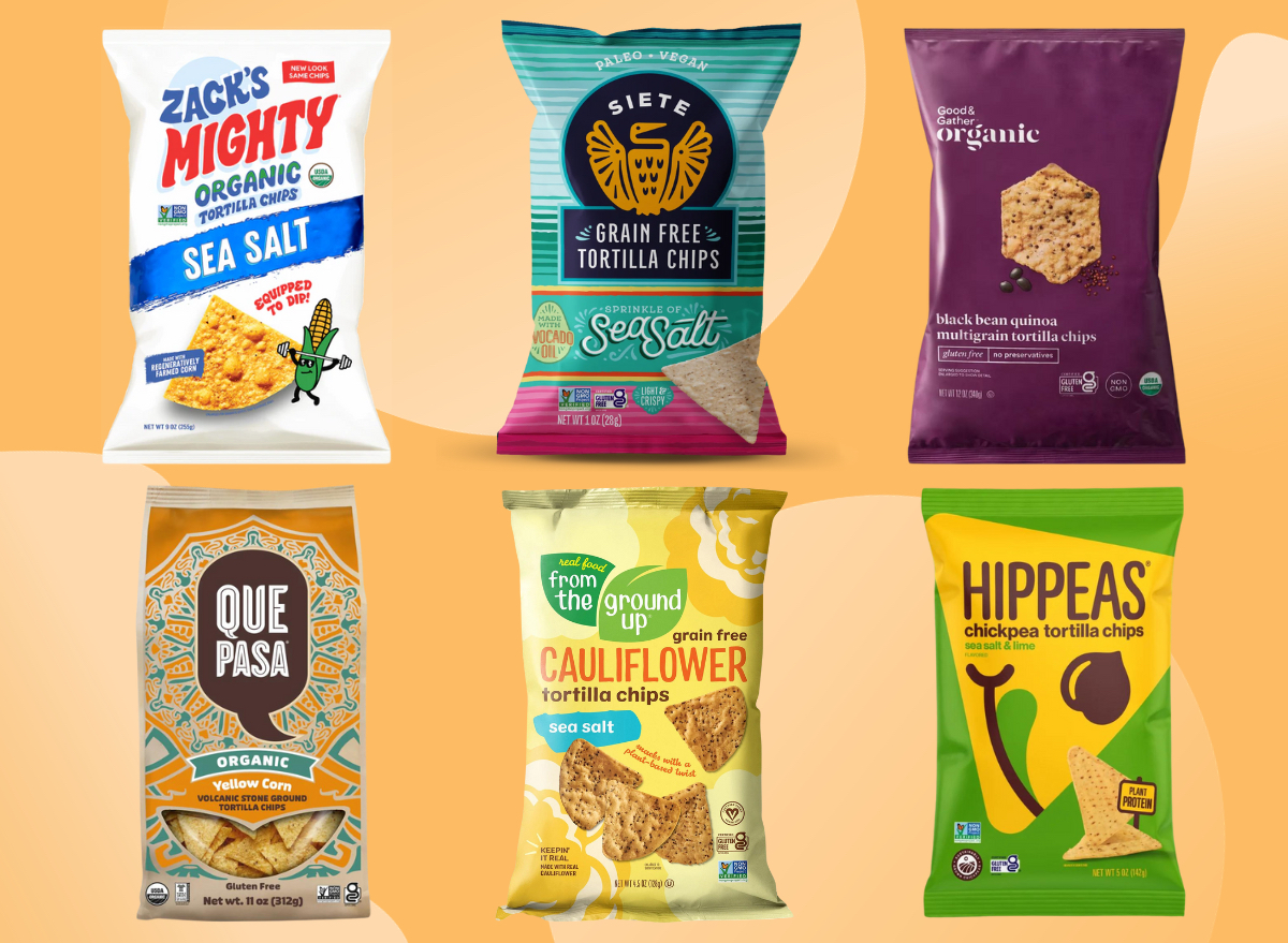 10 Healthiest Tortilla Chips To Buy, According to Dietitians