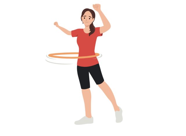 hula hooping