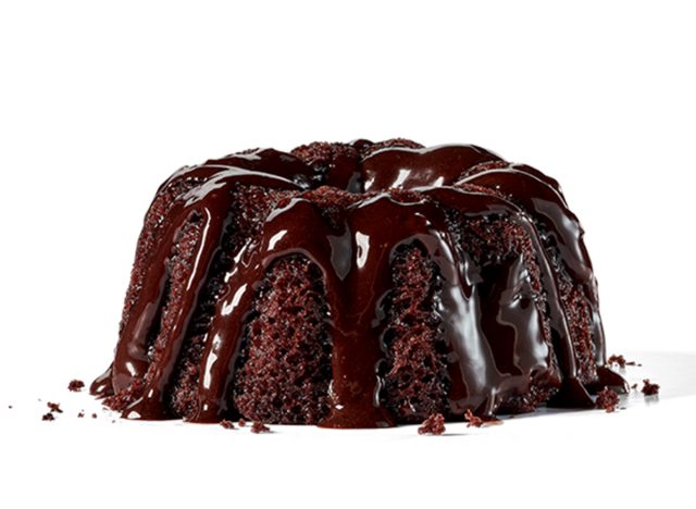 Jack in the Box Chocolate Overload Cake