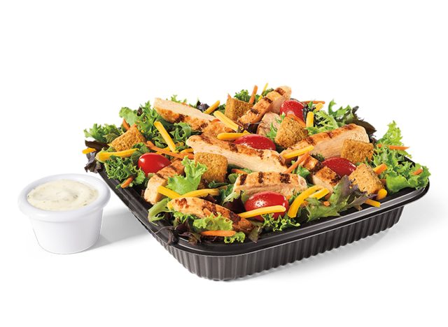 Jack in the Box Garden Salad with Grilled Chicken 